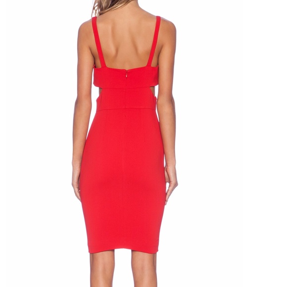 Jay Godfrey Pink cutout Midi Dress size 2 - Picture 5 of 11